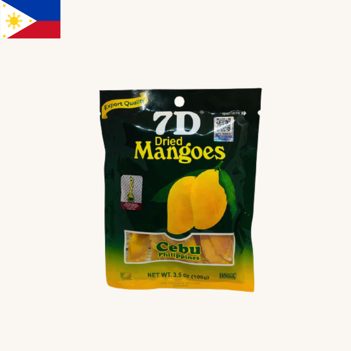 7D - Dried Mangoes (100g)