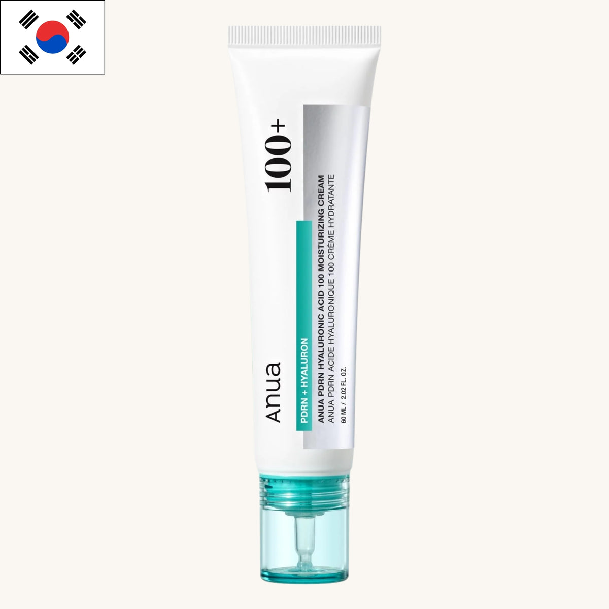 Anua - PDRN Hyaluronic Acid 100 Moisturizing Cream (60ml)