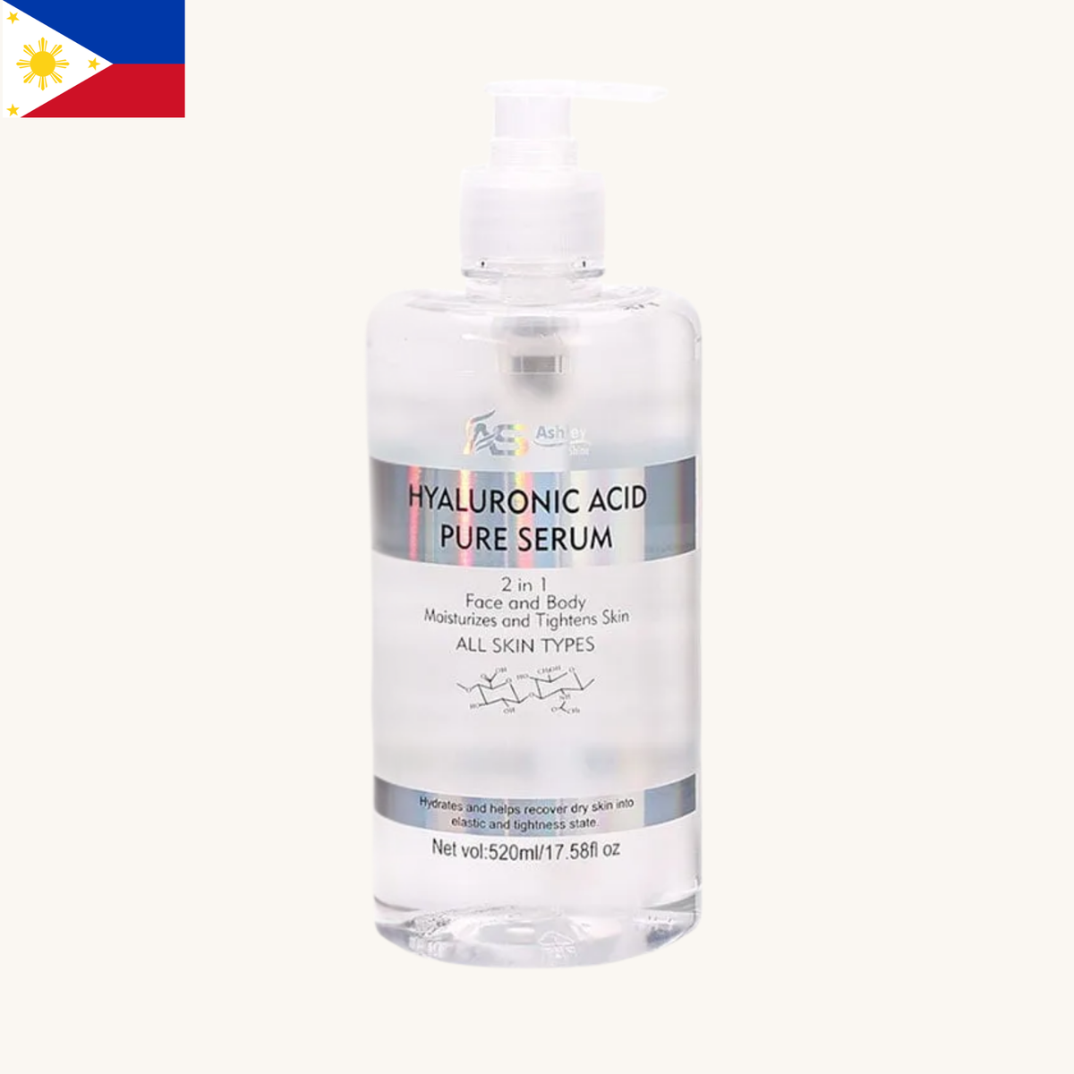 Ashley Shine - Hyaluronic Acid Pure Serum (520ml)