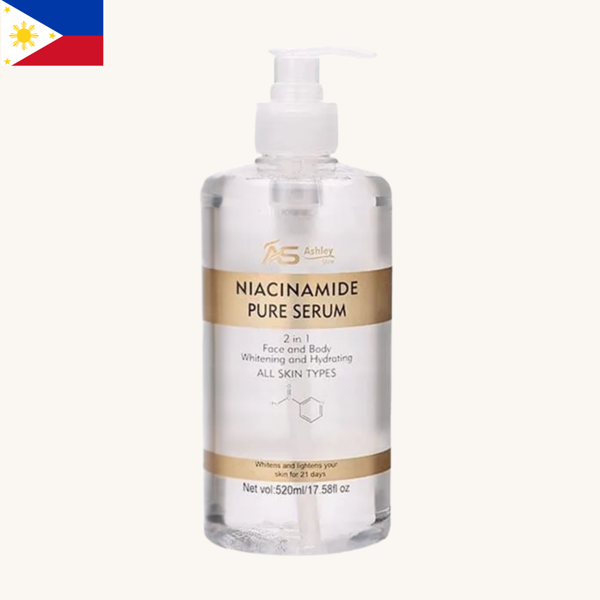 Ashley Shine - Niacinamide Pure Serum (520ml)