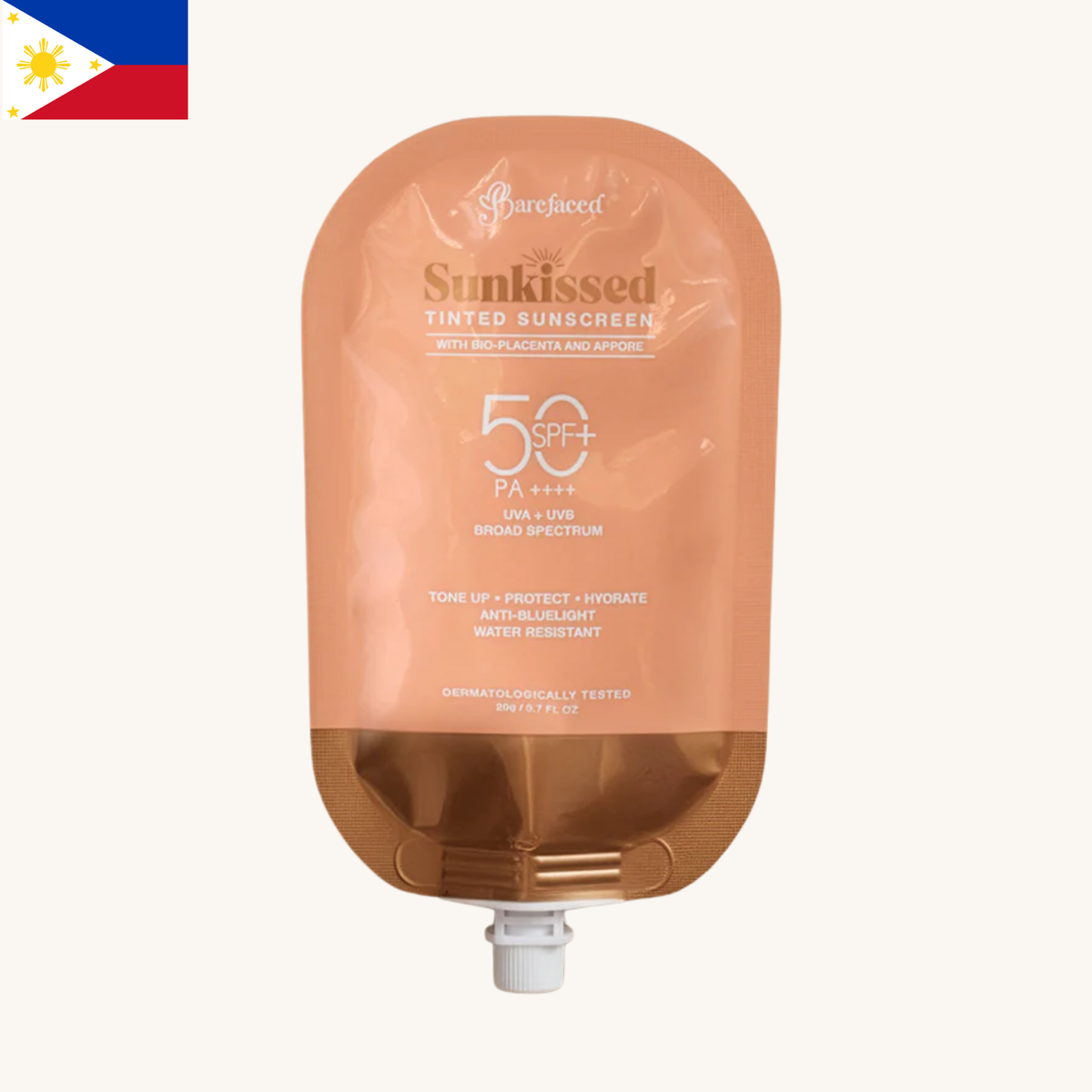 Barefaced - Sunkissed Tinted Sunscreen SPF50 PA ++++ (20g)