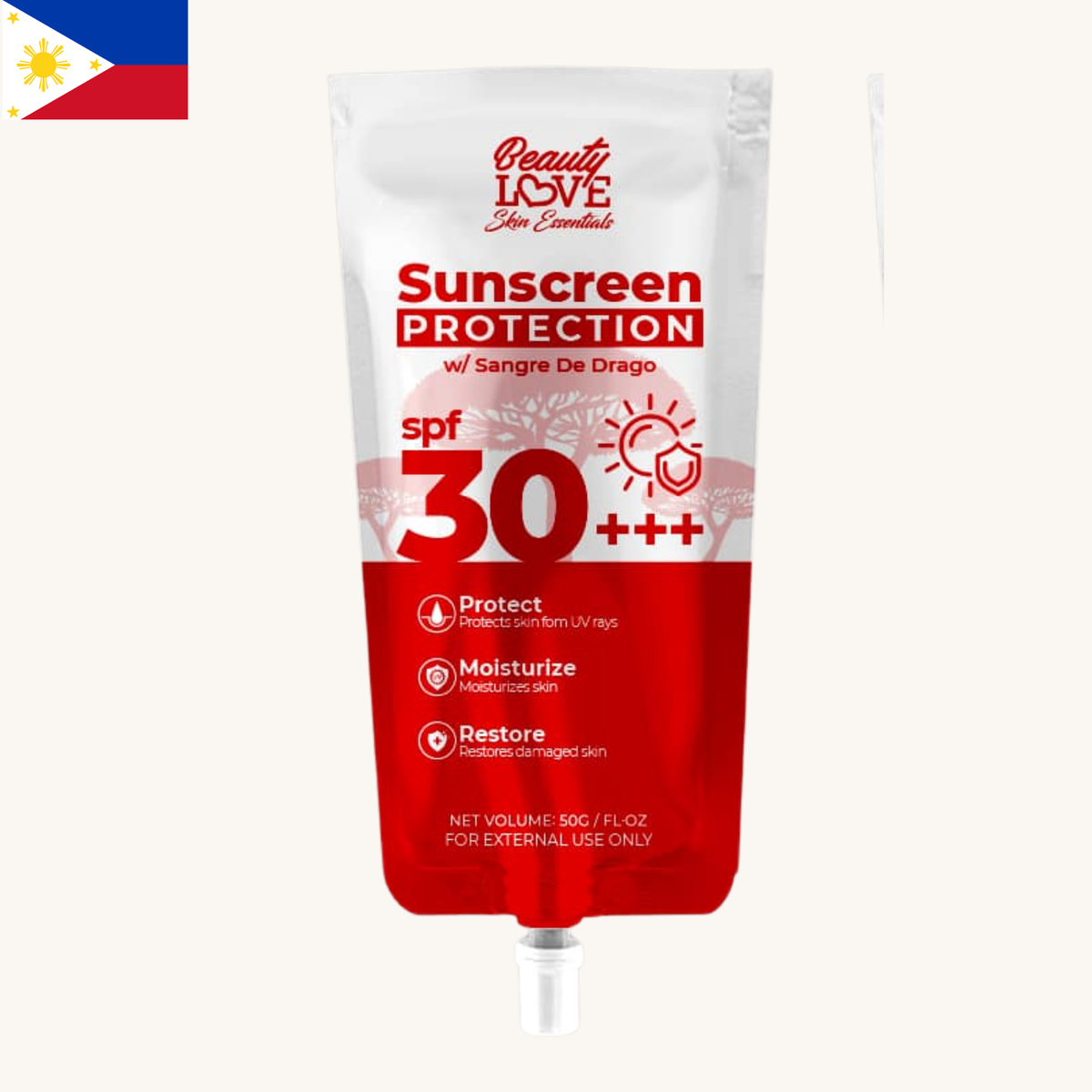 Beauty Love - Sunscreen Protection SPF30+++ (50g)
