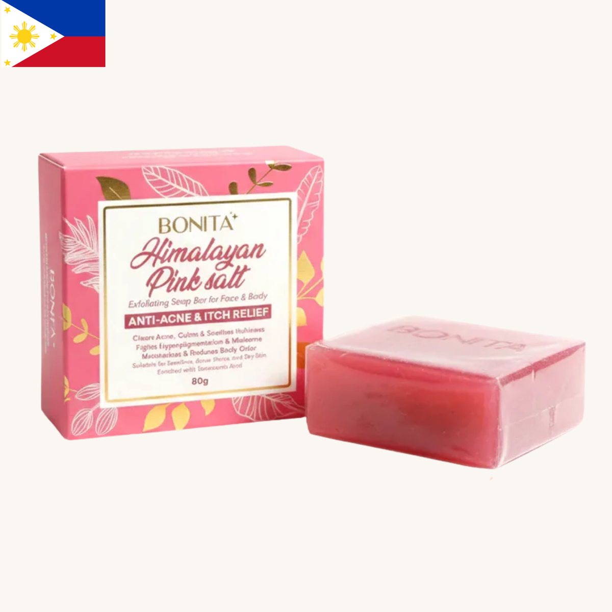 Bonita - Himalayan Pink Salt Soap (80g)