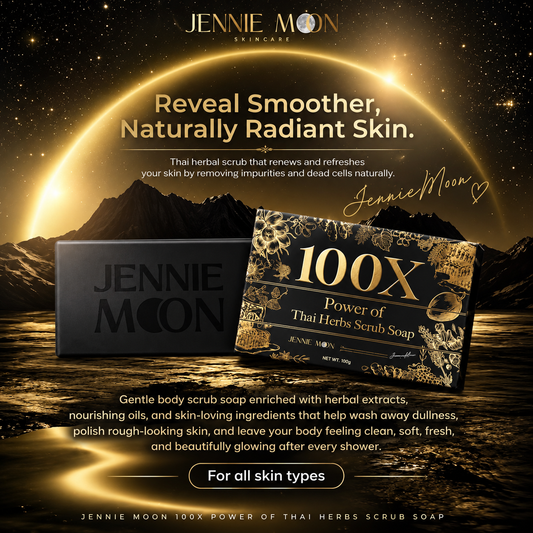 Jennie Moon - 100X Power of Thai Herbs Scrub Soap (100g)
