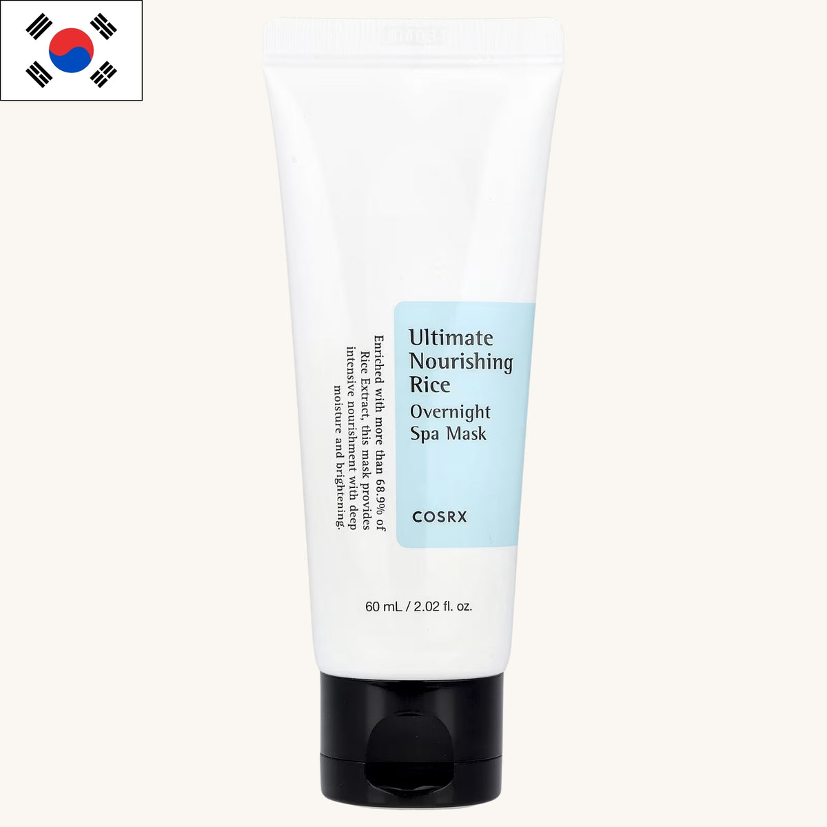 Cosrx - Ultimate Nourishing Rice Overnight Spa Mask (60ml)