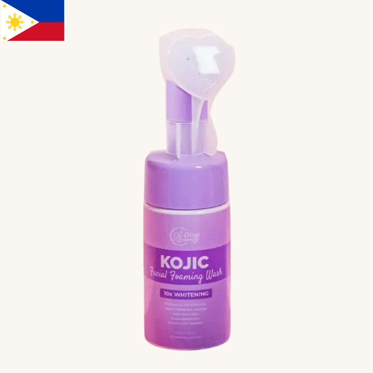 Cris Cosmetics Glam (CC Glam) - Kojic Facial Foaming Wash (100ml)