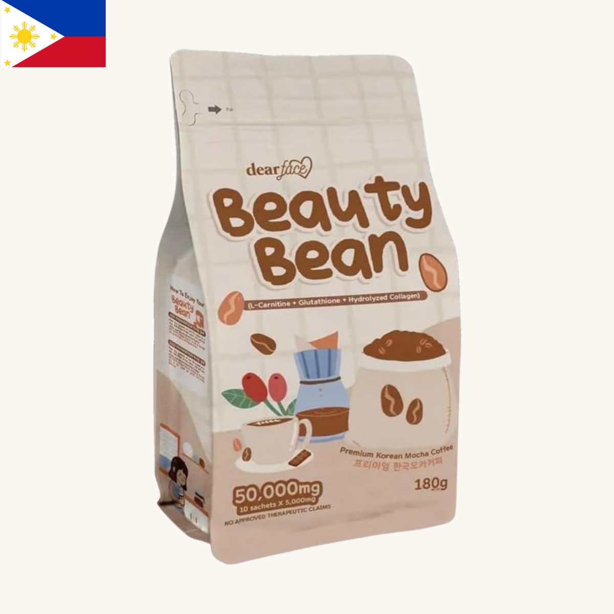 Dear Face - Beauty Bean Mocha Coffee (180g)