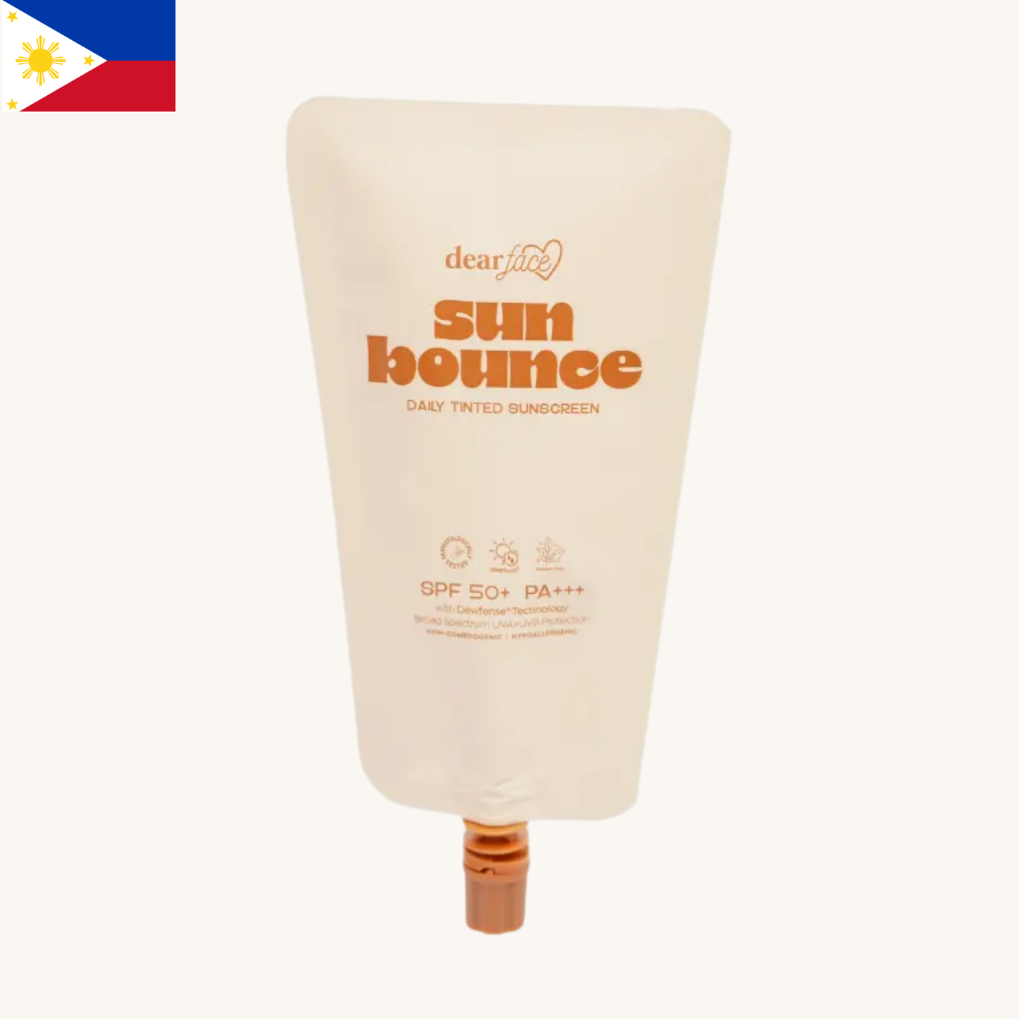 Dear Face - Sun Bounce Daily Defense Tinted Sunscreen SPF50+ PA+++ (30ml)