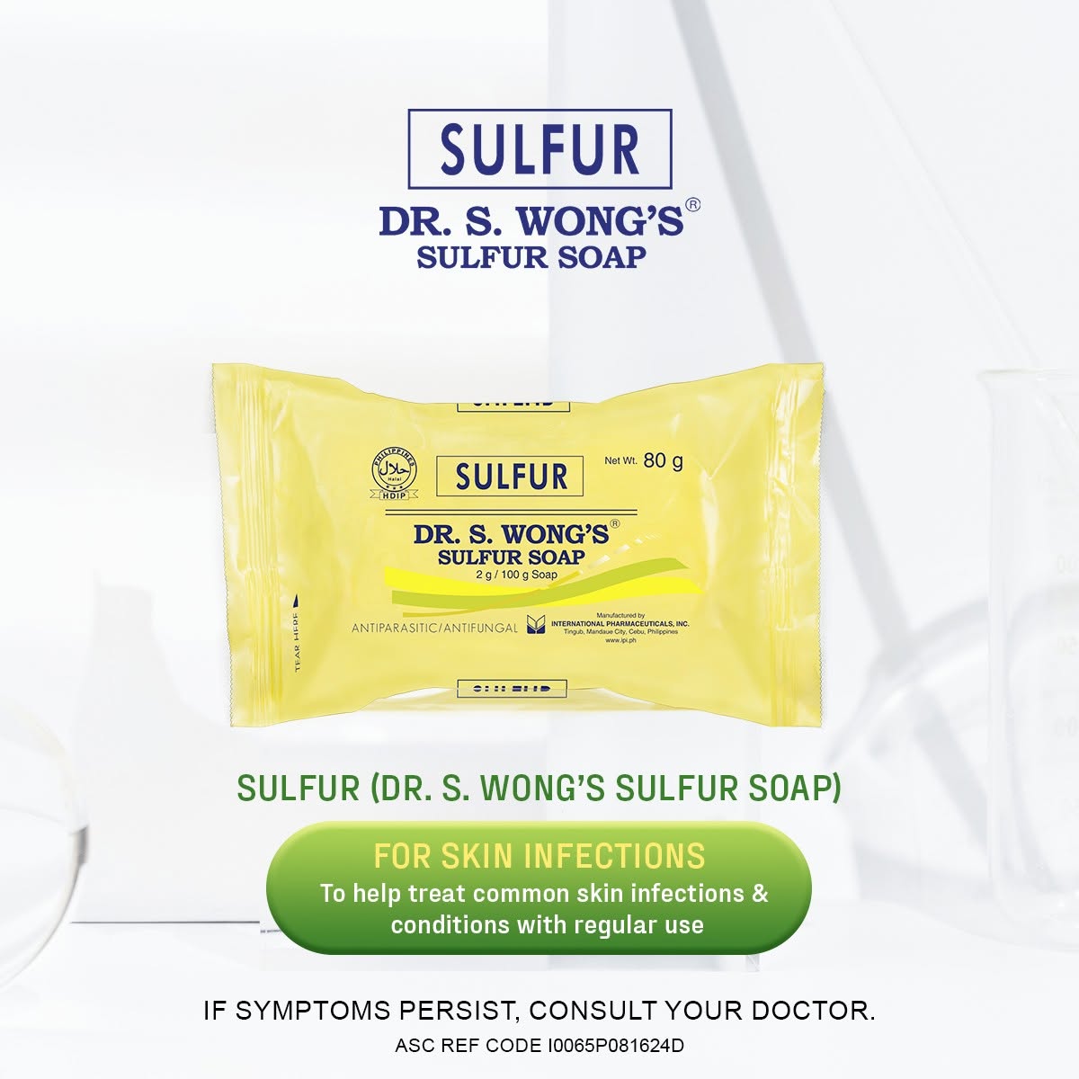 Dr. S.Wong's - Sulfur Soap (135g)