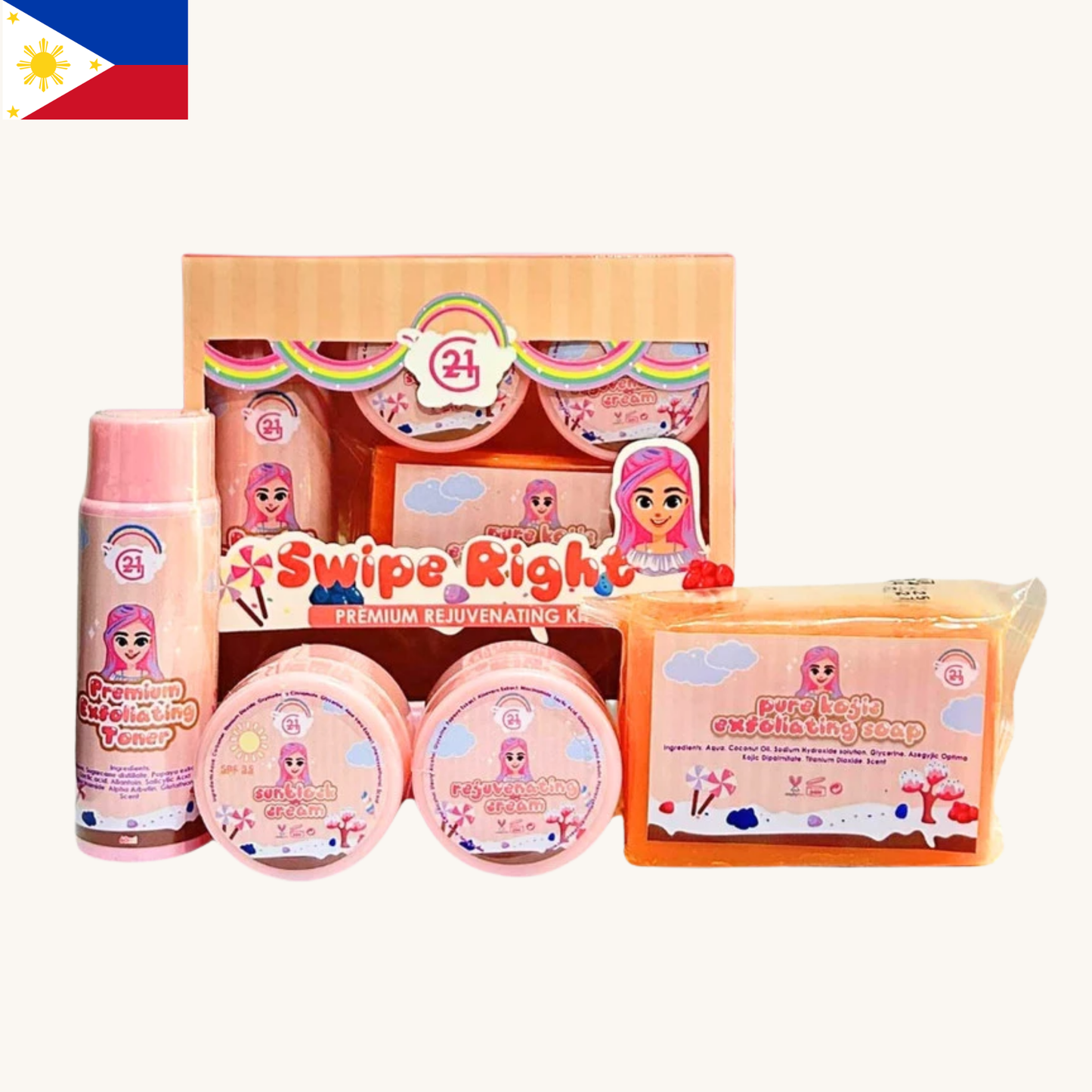 G21 - Swipe Right Premium Rejuvenating Kit