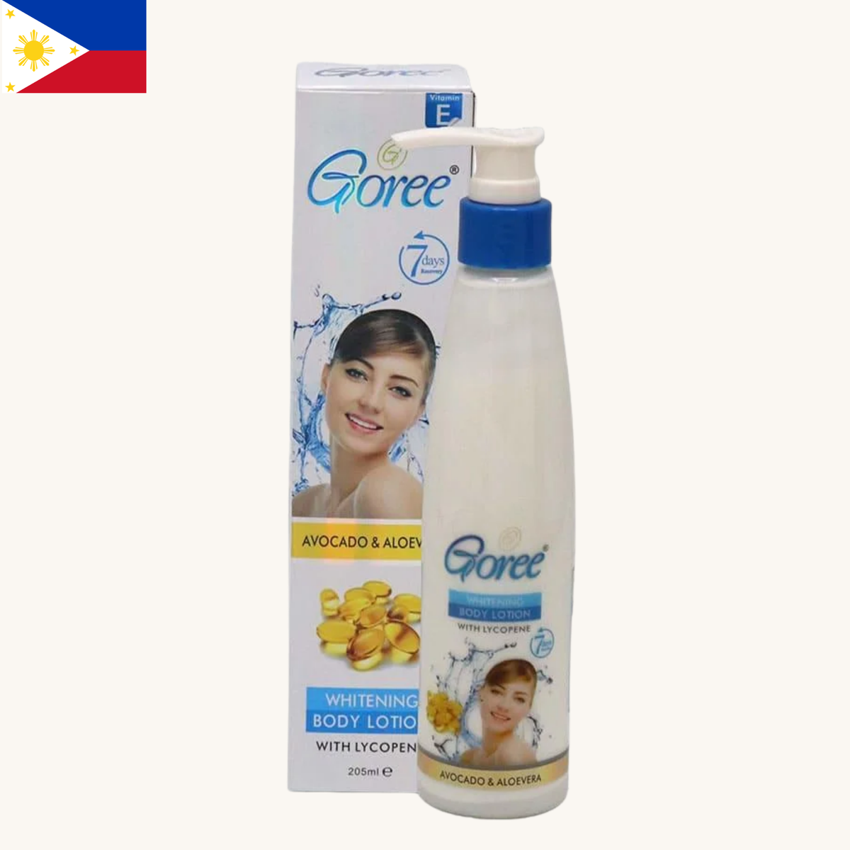 Goree Beauty - Goree Avocado & Aloe Vera Whitening Body lotion With Lycopene (250ml)