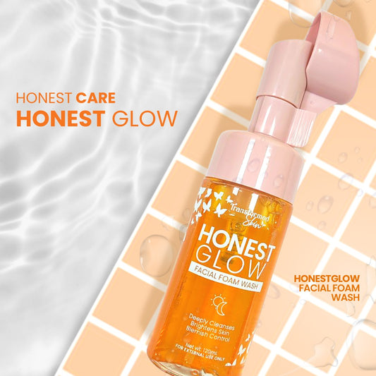 Honest Glow - Papaya Facial Foam Wash (120ml)