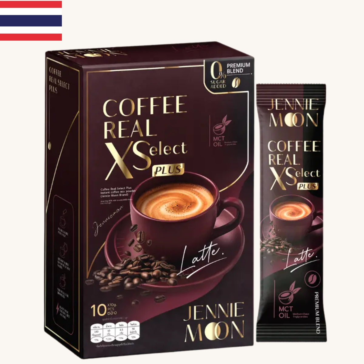 Jennie Moon - Coffee Real X Select Plus Instant Coffee (10 sachets)
