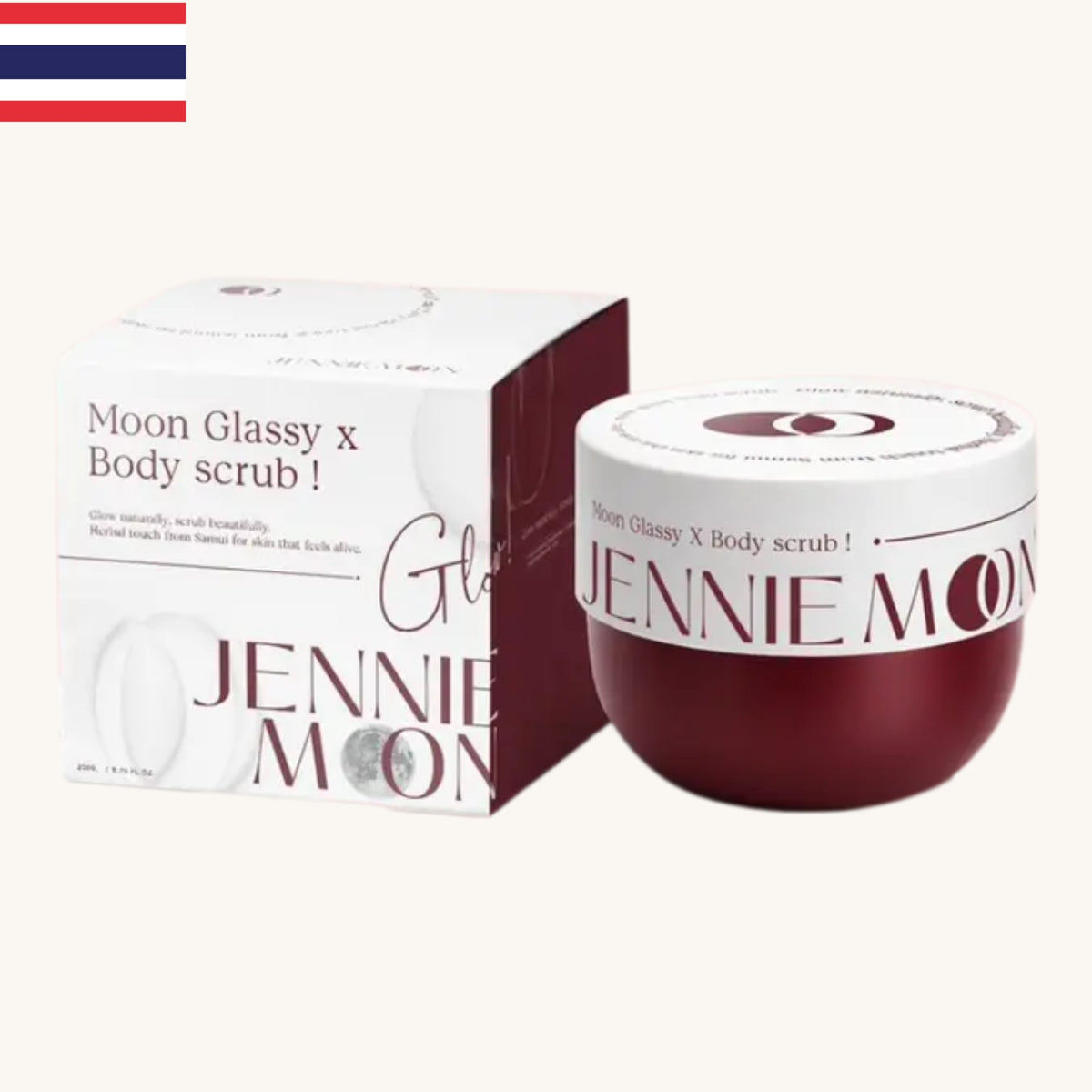 Jennie Moon - Moon Glassy x Body Scrub (300g)