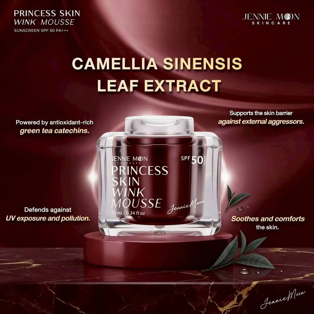 Jennie Moon - Princess Skin Wink Mousse Face Sunscreen SPF50 PA+++ (10ml)
