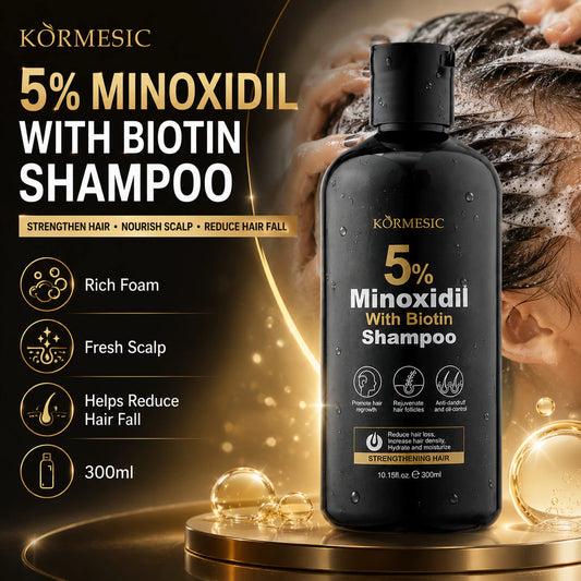 Kormesic - 5% Minoxidil Biotin Shampoo (300ml)