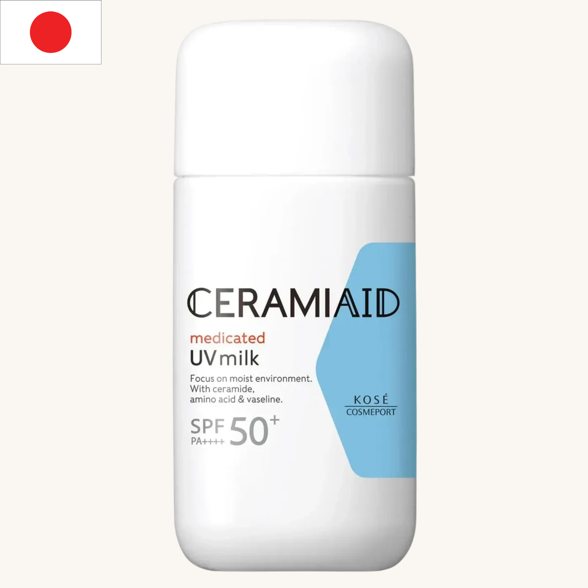 Kose - Ceramiaid Medicated UV Milk SPF50+ PA++++ (60g)