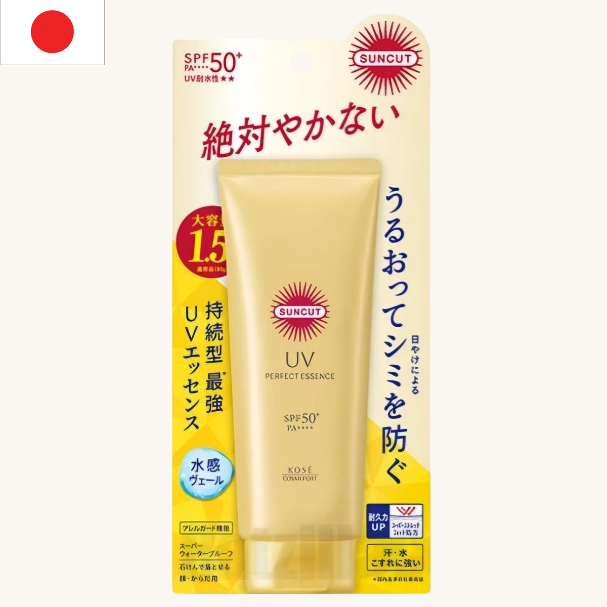 Kose - Suncut UV Perfect Essence SPF50+ PA++++ (120g)