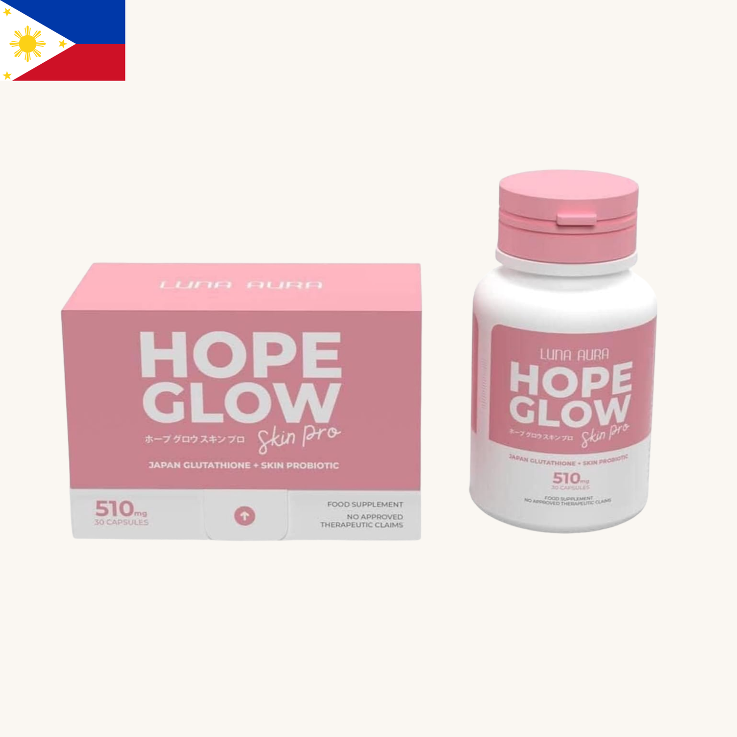 Luna Aura - Hope Glow Skin Pro 510mg (30 Capsules)