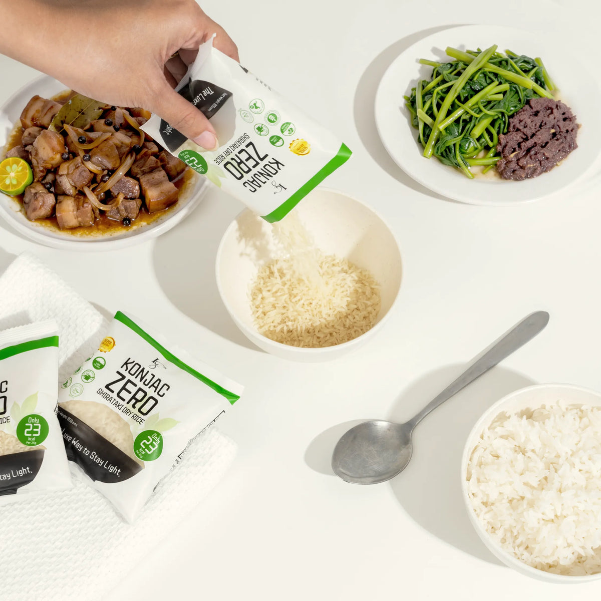 Luxe Slim - Konjac Zero Shirataki Dry Rice (80g)