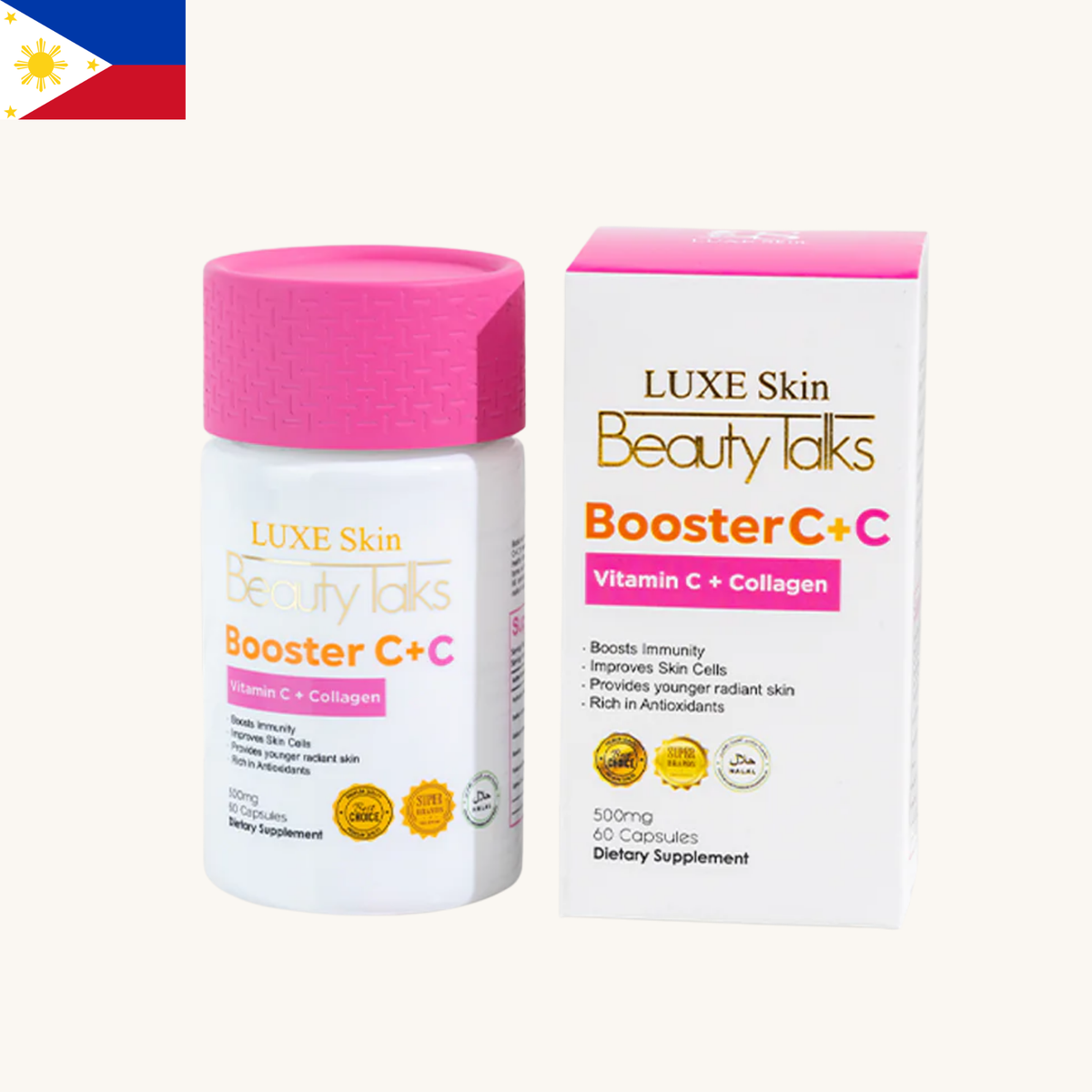 Luxe Slim - Luxe Beauty Talks Booster C+C (60 Capsules )