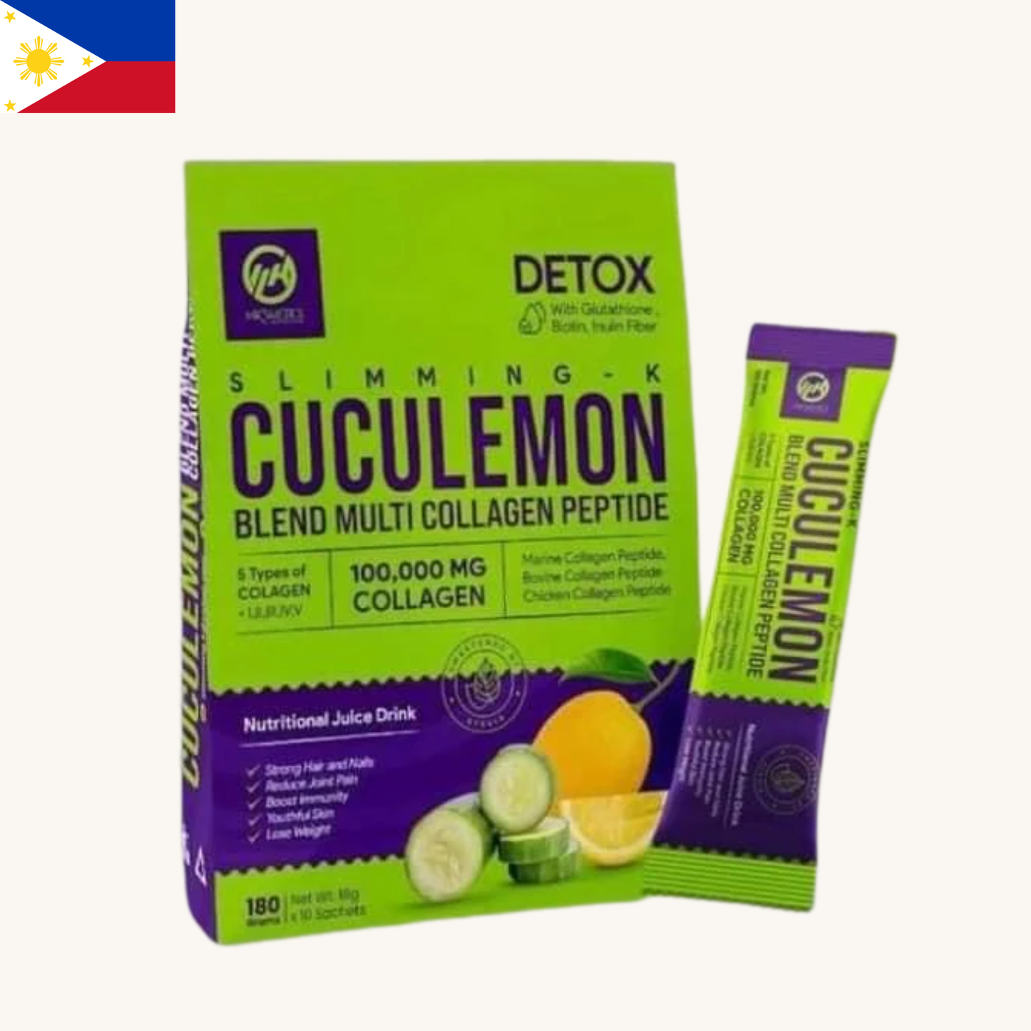 MK smetics - Slimming - K Cucumelon Blend (10 x 18g) 180g