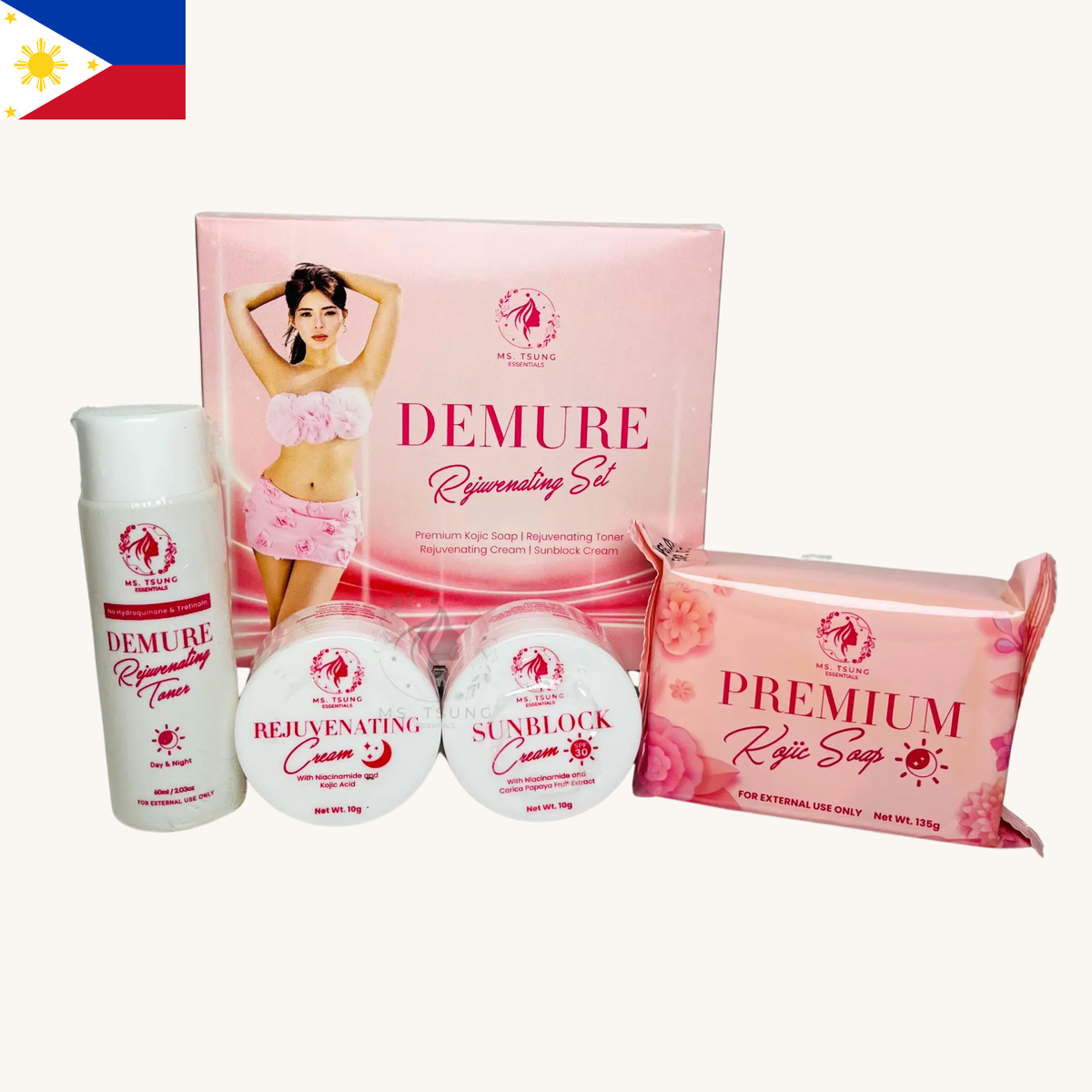 Ms. Tsung Essentials - Demure Rejuvenating Set