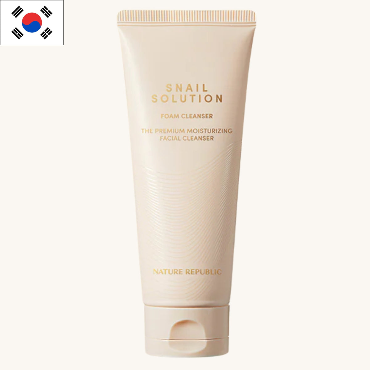 Nature Republic- Snail Solution Foam Cleanser (150ml)
