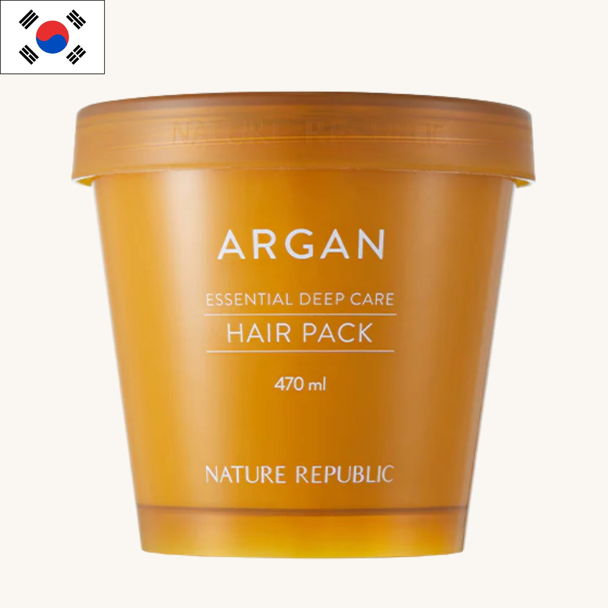 Nature Republic - Argan Essential Deep Care Hair Pack Jumbo (470ml)