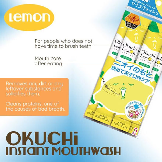 Okuchi - Lemon Mouthwash (5x11ml)