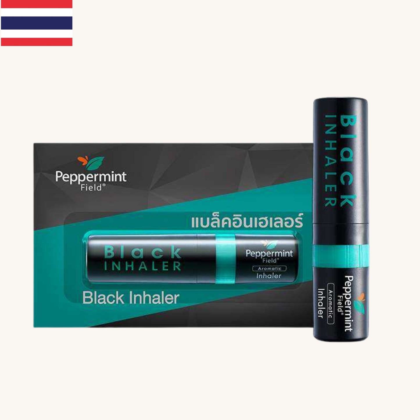 Peppermint Field - Black Inhaler (2ml)