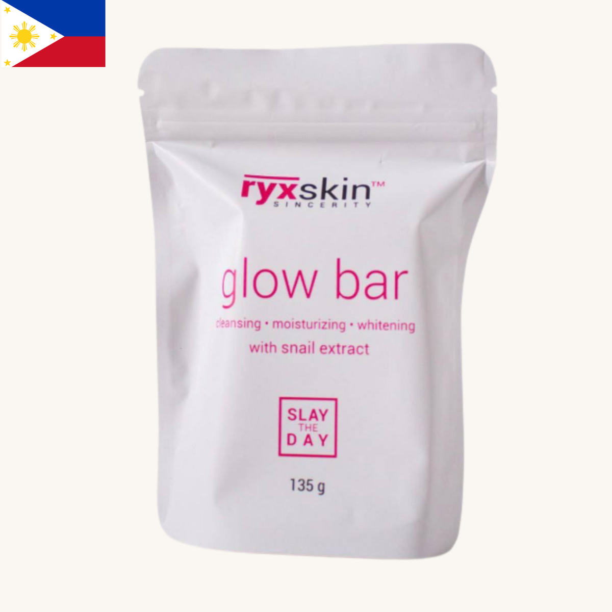 Ryx Skin - Glow Bar with Snail White (135g)