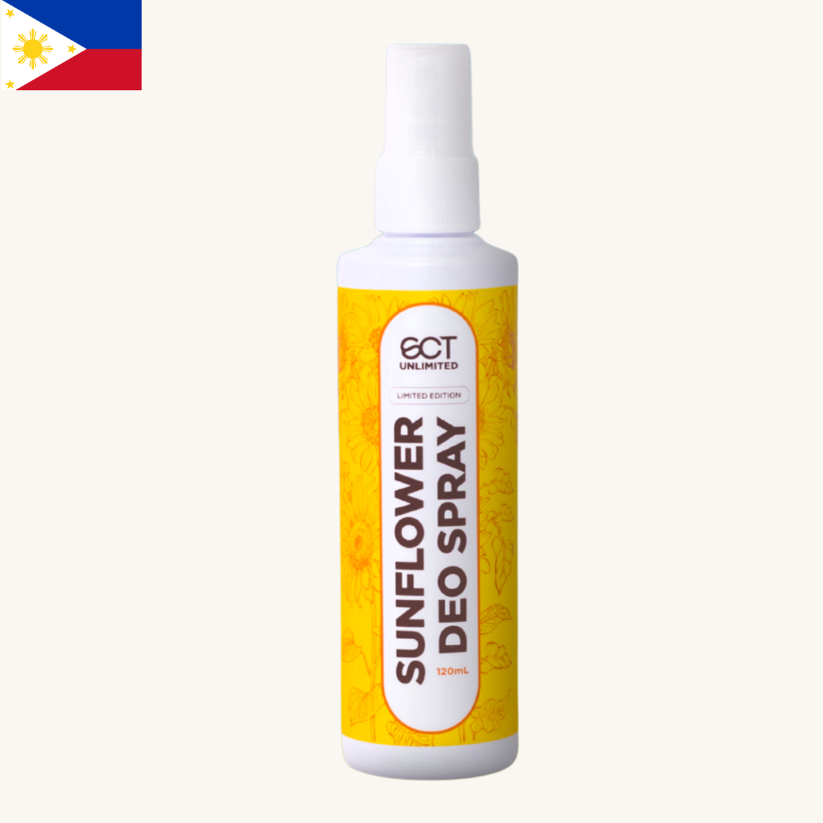 SCT - Sunflower Deo Spray Biggie (120ml)