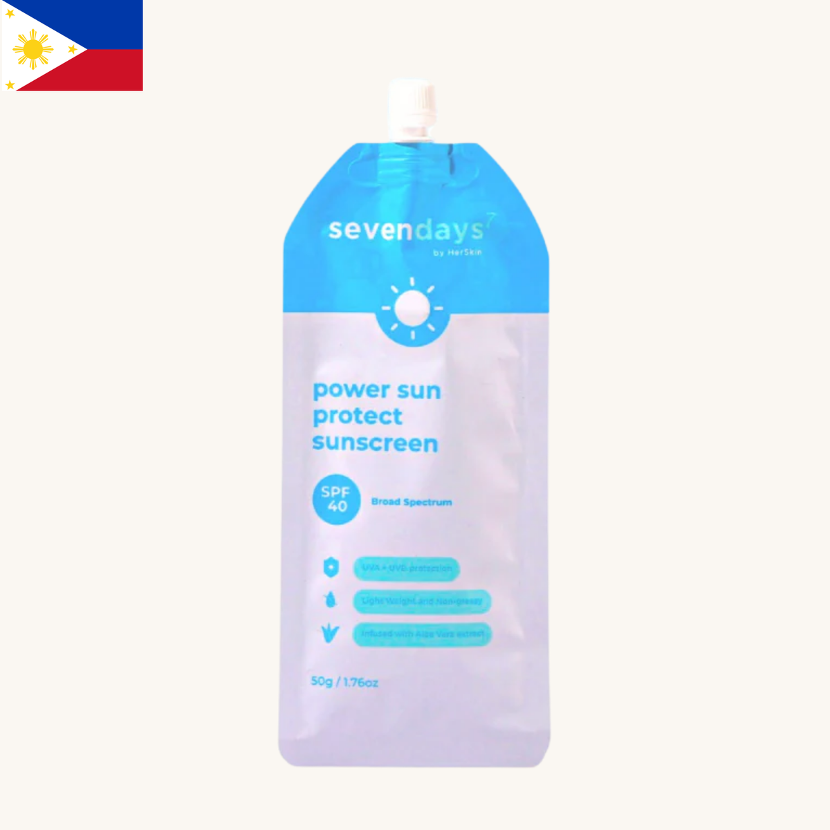 Sevendays - Power Sun Protect Sunscreen SPF40 (50g)