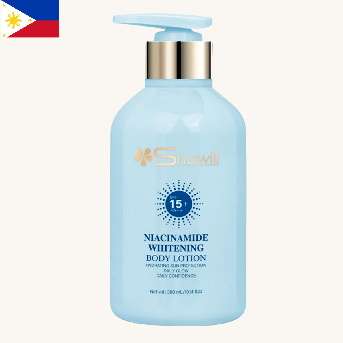 Shawill - Niacinamide Whitening Body Lotion SPF15 PA++ (300ml)