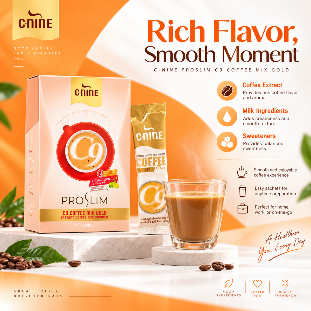 C Nine - C9 Coffee (10 sachets)