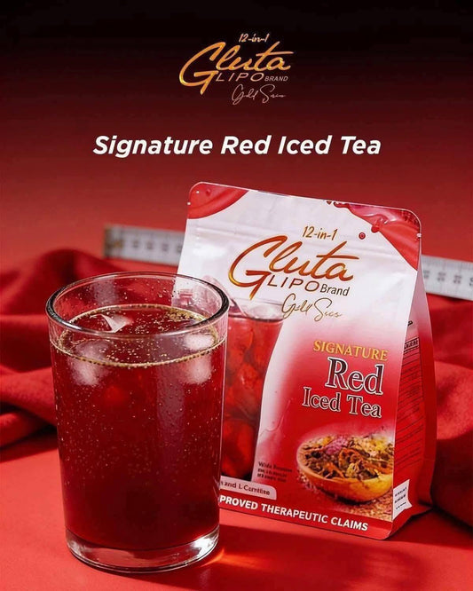Gluta Lipo - Gold Series Red Iced Tea (10 x 25g )