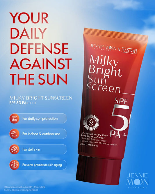 Jennie Moon - Milky Bright Sunscreen SPF50 PA+++ (25ml)