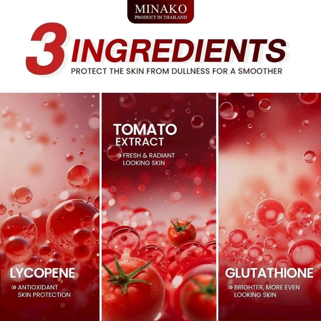 Minako - Tomato Extract & Gluta Body Lotion SPF50 PA+++ (500ml)