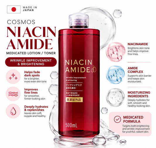 Cosmos – Niacinamide Medicated Lotion / Toner (500mL)