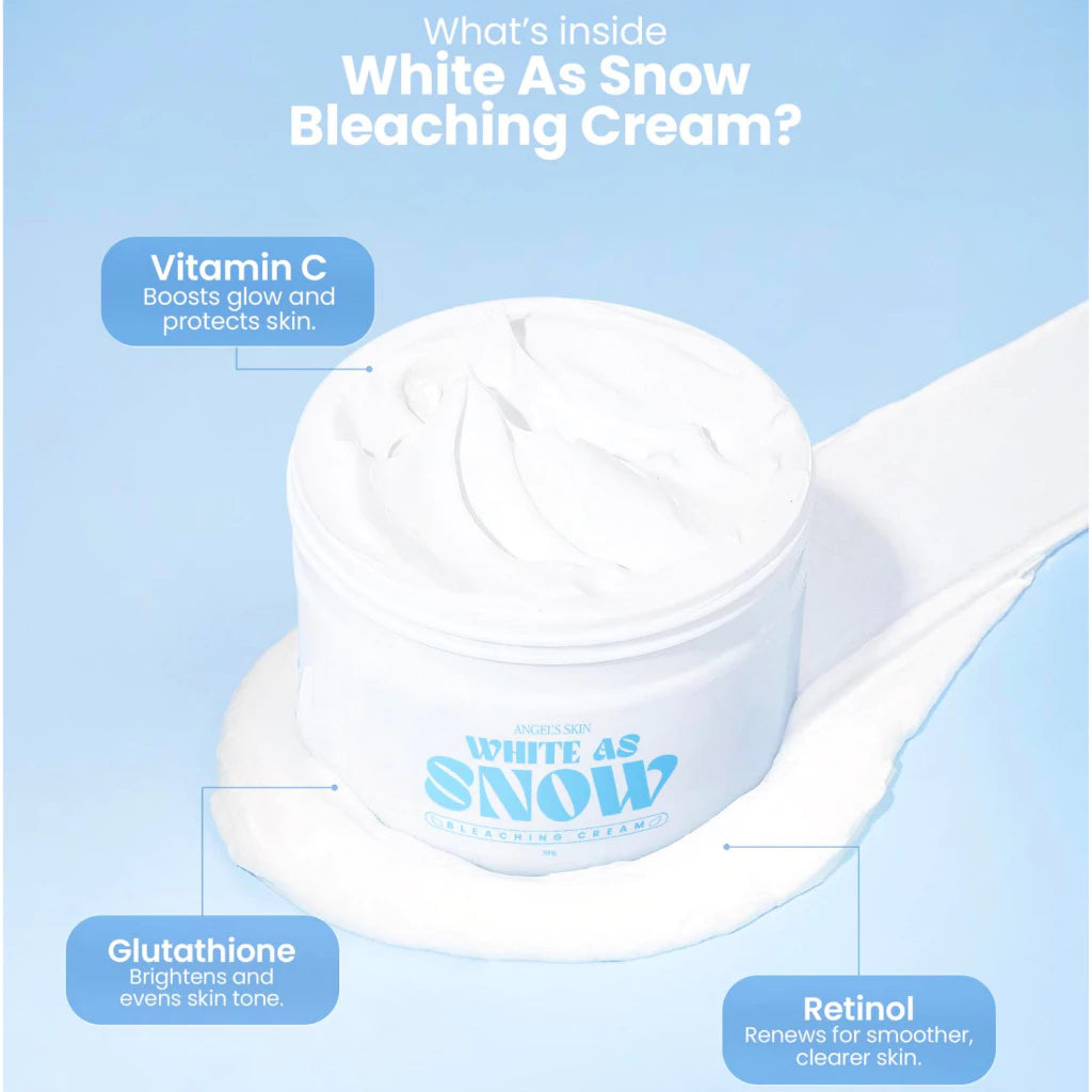 Angel’s Skin - White As Snow Bleaching Cream (300g)