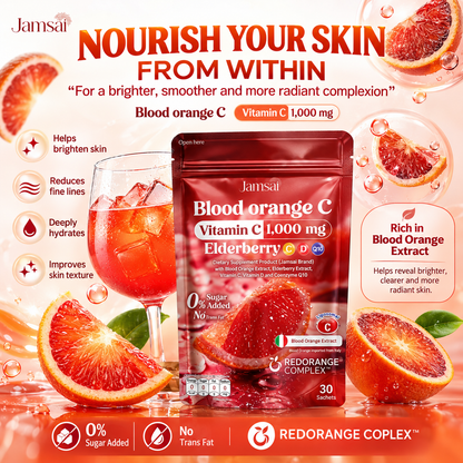 Jamsai - Blood Orange C Powder Drink (30x10g)