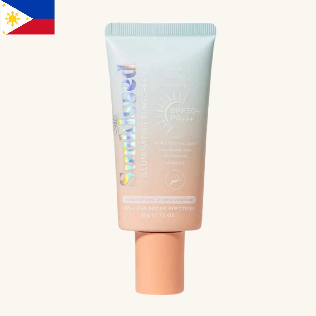 Barefaced - Sunkissed Light Tinted Sunscreen SPF50 PA ++++ (50g)