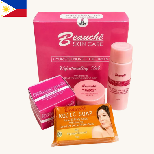 Beauche - Rejuvenating Set For Acne Prone Skin (4 in 1)