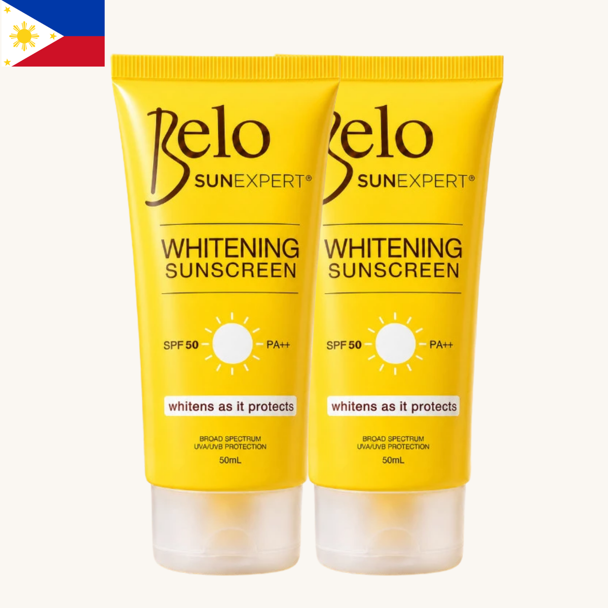 Belo Essentials - Whitening Sunscreen SPF50 PA++ (50ml)