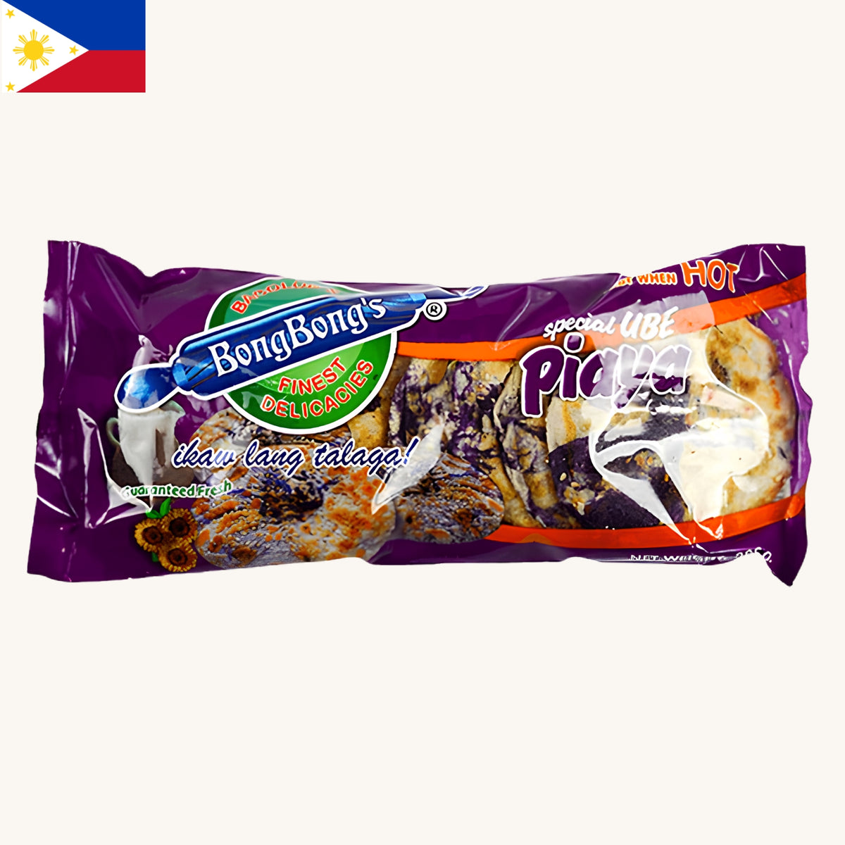 BongBongs - Special Ube Piaya (190g)