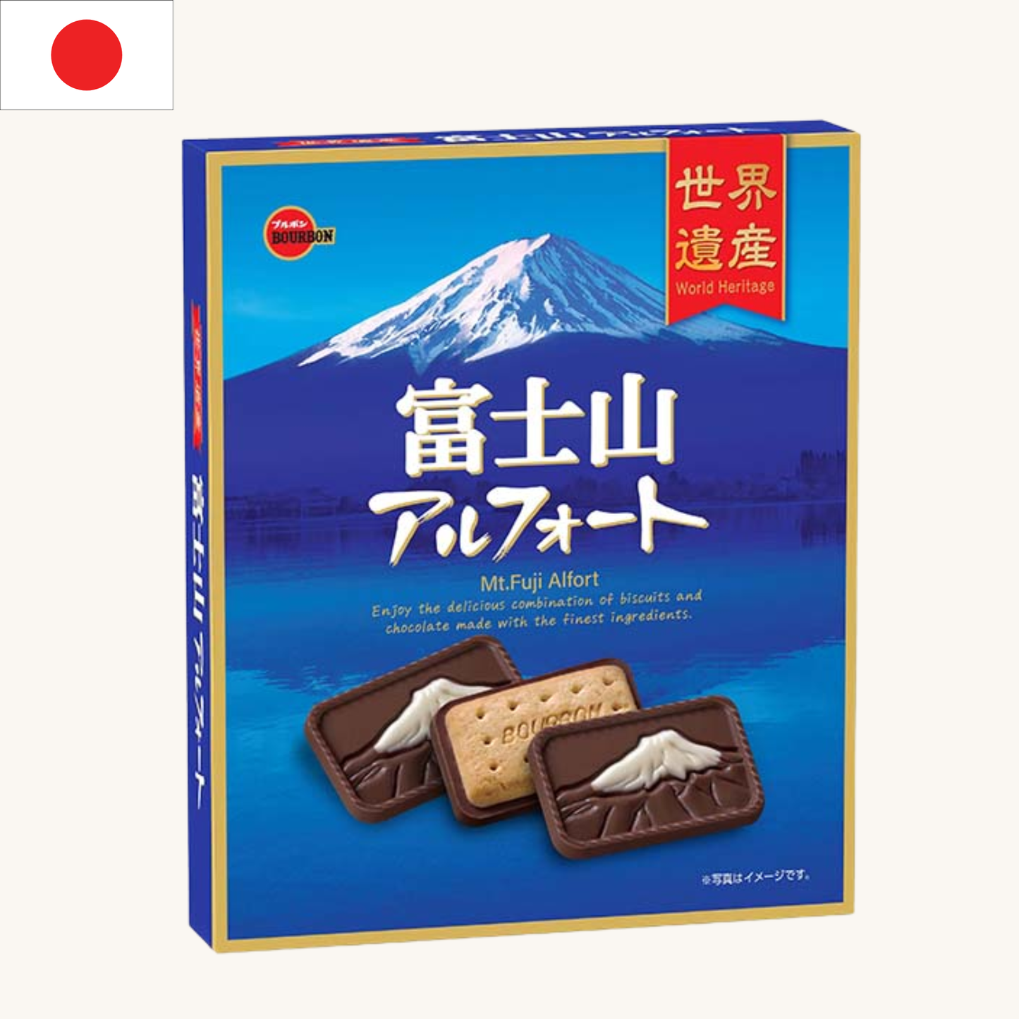 Bourbon - Alfort Mt. Fuji Alfort Chocolate Cookie (14pcs)