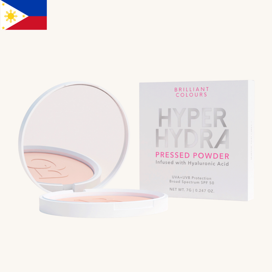 Brilliant Colours - Hyper Hydra Pressed Powder Light SPF50 (7g)
