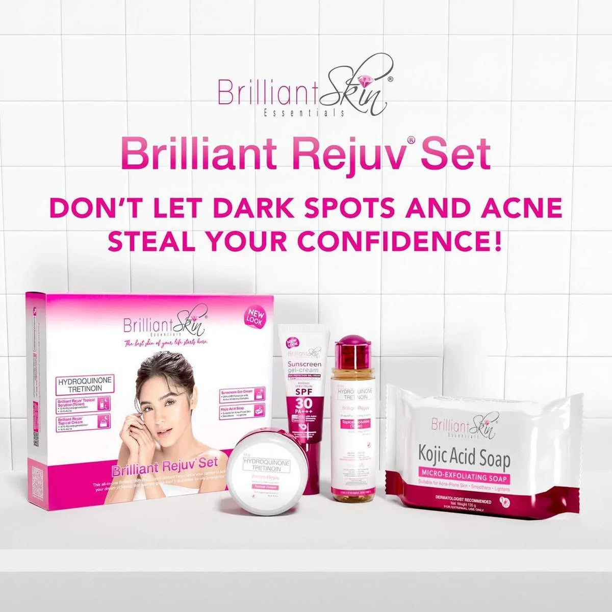 Brilliant Skin - Rejuvenating Facial Set