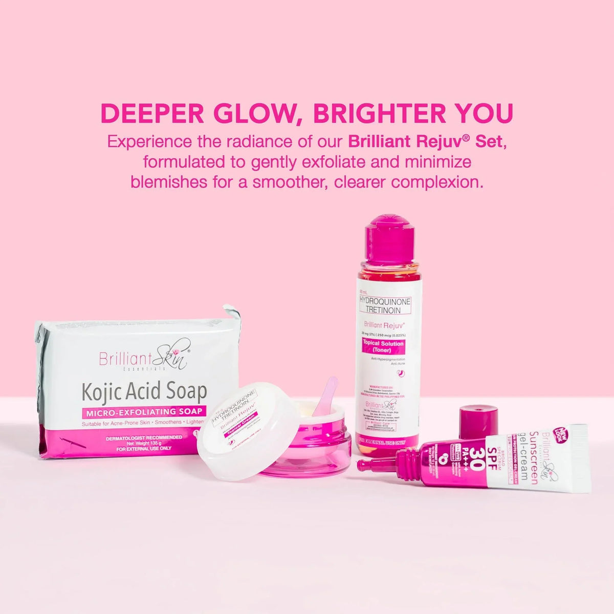 Brilliant Skin - Rejuvenating Facial Set